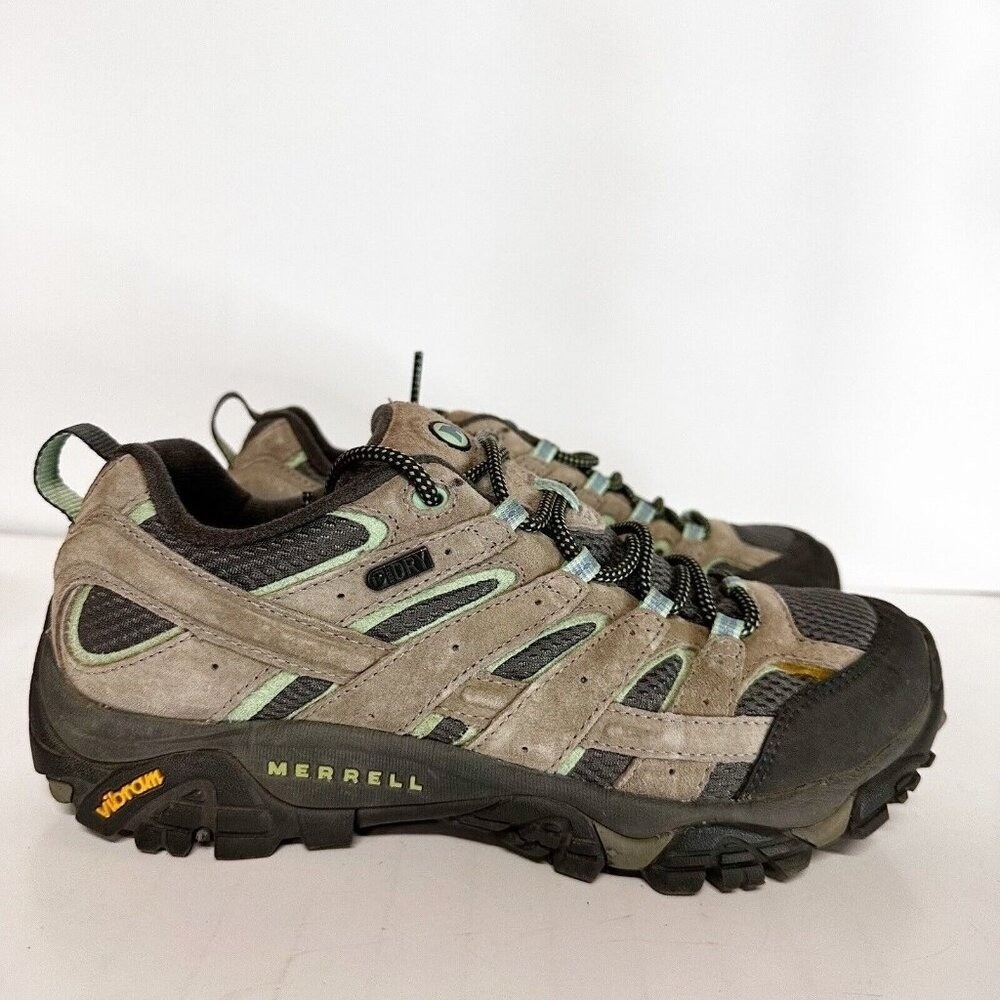 Merrell Moab2 Womens 9 Vibram Waterproof Hiking Outdoor Shoes Athletic Comfort